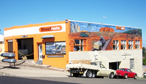 Shop1auto mural